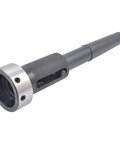 Tailstock Die Holder Set With MT3 Tapered Shank Includes Pin Punch And Four Die Holders In Thirteen Sixteenths; close-up view