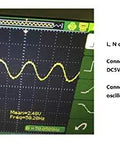 Dead Simple Precision Voltage Transformer Module Measuring Zero To Two Fifty Volt AC Single Phase Sensor output waveform on oscilloscope.