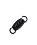 Solid Black Tension Springs 8 Pack With Reliable Hook To Hook Grip for furniture repair and heavy pull tasks.