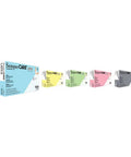 Boxes of SCLT105 SemperCare Latex Gloves Powder Free Textured XL Bulk Pack Of 1000 for medical, lab, and industrial use.