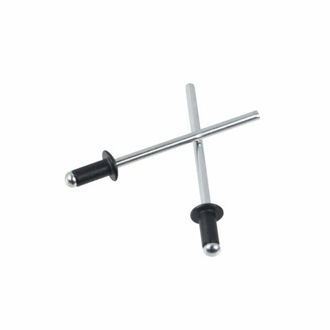 All Aluminum Blind Rivets One Eighth By One Quarter Inch Black Pop Rivets For Furniture Repair Kit Pack Of 100
