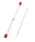Portable Dual Action Airbrush Sprayer With Compressor Kit And Durable Copper Needles Kickass For Hobbyist Painting with fine needle.
