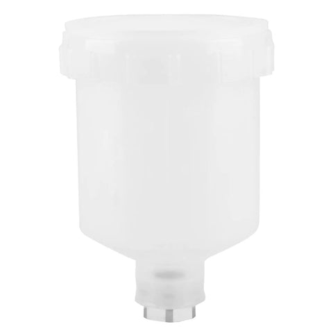 Heavy-Duty 0.8mm Pneumatic Airbrush With 125ml Gravity Feed Cup for precise detailing and smooth finishes.
