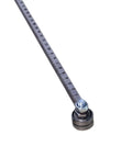 Heavy Duty Circular Saw Guide Rail Track Featuring Quick Lock Alloy Fence And Ridiculously Smooth Bearings For Dead On Precision Lumber Cutting Every Single Day with measuring strip.