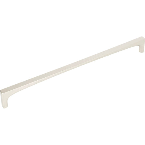 Riverside 12 Inch Center To Center Cabinet Pull Handle In Grace Collection Finish, durable zinc construction for traditional and modern decor