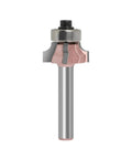 Heavy Duty 6Mm Shank Router Bits Featuring 4 Flute Ultra Sharp Design for precision edge trimming in woodworking.