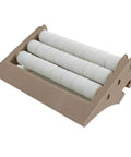 4 Pack 85mm Wide A Shaped Conveyor Plastic Chain Plate Ball Transfer Plate White For Smooth Line Transfer On Belt And Roller Conveyors