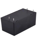 No Fuss Rock Solid Ac Dc Power Supply Module 5 Watt 12 Volt 0.42 Amp black enclosure with mounting pins for industrial controls.