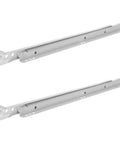 Two Pack Drawer Slides Replacement Rails For Cabinet Side Tracks 14 Inch Cold Rolled Steel Slides With Quiet Glide