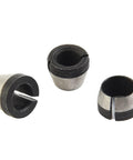 Three Piece Collet Chuck Set 6mm 6.35mm 8mm For Engraving Trimming Machines, electric routers, and milling cutters