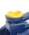Close-up of Beefy 2 Ton Trolley Jack For Cars And SUVs, Heavy Duty Hydraulic Floor Jack With Safety Valve, rubber saddle detail