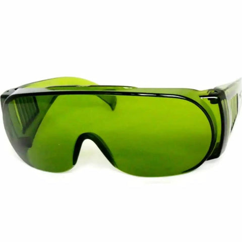 Top Tier Laser Safety Goggles With Wide Spectrum Filtering And Slick Polycarbonate Frames Built Tough For Heavy Duty shop and lab tasks.