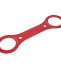 Red Durable Aluminum BB Wrench Tool For 44mm And 46mm Bottom Brackets With 16 Notch And 24 Notch Easy Installation And Removal Spanner