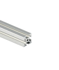 Workhorse 2525 Aluminum Extrusion Two Pack Anodized T Slot V Groove Linear Rail Guide showing 300 mm length and profile detail.
