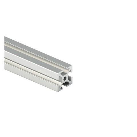 Workhorse 2525 Aluminum Extrusion Two Pack Anodized T Slot V Groove Linear Rail Guide showing 300 mm length and profile detail.
