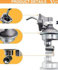 Beefed Up Fuel Lift Pump For Cummins 4B 4BT 4BTA 6B 6BT 6BTA Engines compatible with 1989-1993 Dodge and 1992-1993 Ford