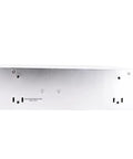 Rugged Beefy 600W 24V 27A Switching Power Supply With AC DC Single Output Remote Sensing And Active PFC Ultra Stable Current Limit MOOP Medical Safety High Efficiency Low No Load Draw Under Half Watt Handles Three Hundred VAC Surges MSP 600 24 silver metal power supply side view