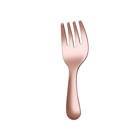 Close-up of a stainless steel fork from the 2 Piece Portable Camping Cutlery Set With Spoon And Fork Stainless Steel Grab And Go Outdoor Dining Essentials