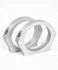 Roll Cage Clamp Pair For 1.5, 1.625, 1.75, And 2 Inch Tubing - Billet Aluminum Mounts For Cameras shown in close-up view