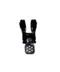 Custom Fit Moldable Mouthpiece for Scuba Regulators With Boil and Bite Fit Durable Dental Tech Black Regular Size front view