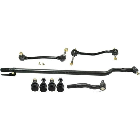 Premium Front Suspension And Ball Joint Replacement Kit Set Of 8 complete for Ford F250 Super Duty, includes control arms and joints.