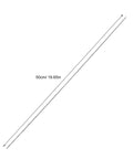 Ten Pack Carbon Fiber Wing Spar Poles for RC Planes Heavy Duty High Strength Structural Rods, shown as a single rod measure 50cm
