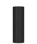 Up And Down Outdoor Wall Lights 96W RGBW Color Changing With RF Remote, sleek black cylindrical design