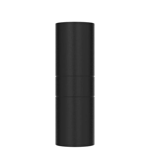 Up And Down Outdoor Wall Lights 96W RGBW Color Changing With RF Remote, sleek black cylindrical design
