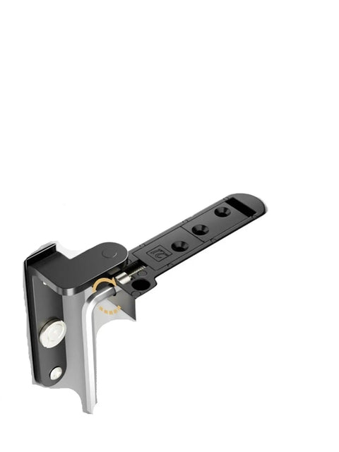 Two Piece Hidden Door Hinges 3D Adjustable Swivel Zinc Alloy Build straight up invisible mount for cabinets and interior doors.