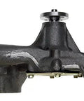 Side view of Premium Water Pump For Standard Duty Engines Without Alternator Bracket Mounting Hole, Workhorse Quality With OE Grade Seals And Bearings