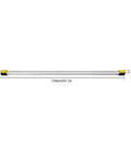 Professional Acrylic Strip Heater Bender Water Cooled Plastic Sheet Warmer Machine 120 Cm side view with measurements