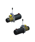 Double Acting Hydraulic Power Unit Black With 12V DC, 24V DC, 220V AC, 380V AC Options, 0.5 to 5.5 kW, 2 to 20 LPM Flow