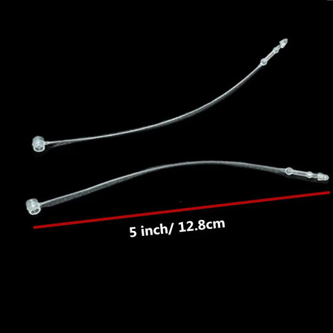 5 Inch Clear Plastic Hang Tag Fastener Snap Locks Slick Retail Fix Straight Up Secure Your Gear Gonna Keep Price Tags Locked Tight