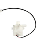 Top Notch 220V Water Pump Replacement For Household Small Bullet Ice Machine Compatible HZB50 HZB60 HZB80 HZB25BF, white plastic pump.
