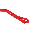 Durable Heavy Duty Table Saw Push Stick And Ergonomic Woodworking Safety Block, 16.5-inch red ABS plastic design for safety.