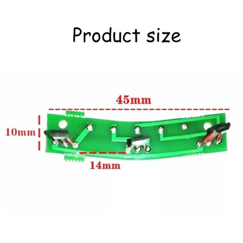 Two Pack E Bike Hall Sensor Kit For Two Wheel Electric Motors 41F Hall Plate Sensor PCB With Wire 120 Degree Hall Element For Brushless Direct Drive Hub Motors Up To 1000W