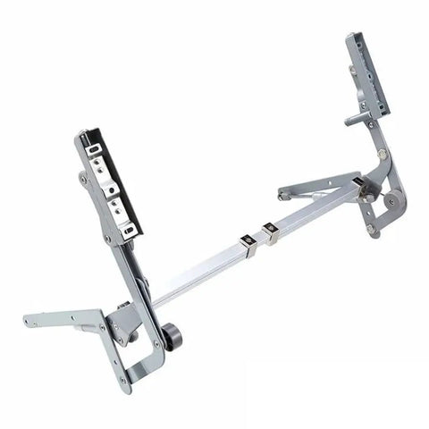 Silent Automatic Cabinet Door Hinge Set With Pneumatic Sliding Action durable heavy duty iron vertical lift mechanism