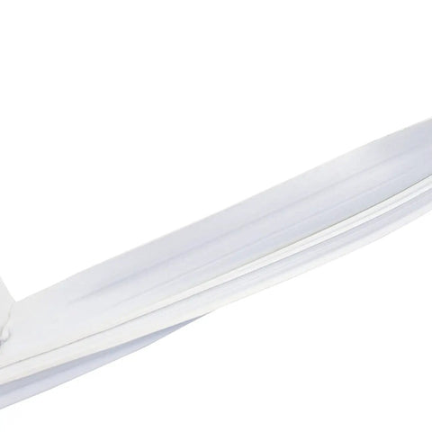 Close-up view of Universal Freezer Door Gasket Replacement 5304507201 for Refrigerators and Freezers, white durable door seal.