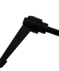 Black Adjustable Tightening Handle Screws Set 2 Pieces With 7 Types Hand Screw Positioning Locking Wrench Lever Knobs And Threaded Stud Ratchet