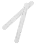 Two Pack Silent Drawer Slides Plastic Side Mount Tracks For Kitchen And Bathroom Cabinets No Fuss Easy To Use Anti Tilt Glides