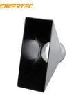 A Darn Nice Rectangular Dust Hood Packing No Sweat Four Inch Tapered Collar And Broad Ten Inch Baffle Plate for dust collection