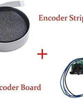 Ready To Roll Encoder Strip And Linear Encoder Board Sensor Kit For Wide Format Printers Including SJ 540 SJ 740 FJ 540 FJ 740 SC 540 SC 545 EX SJ 745 EX SC 500 Replacement Parts For Precise Printhead Alignment And Smooth Media Feeding, showing encoder strip and board.