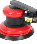 Five Inch Pneumatic Random Orbit Sander For Auto Body And Woodworking with durable alloy housing and rear exhaust