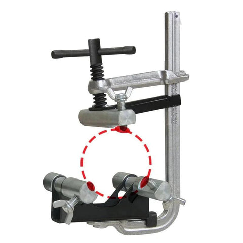 Strong Hand Tools CPL45 pipe fit-up clamp for welding; 2–4 in (50–100 mm) pipes, silver/steel frame with black handles