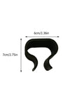 Outdoor Wicker Furniture Clips Set 10 Pcs Black Large And Small Rattan Sofa Fasteners For Patio Sectional Chairs Easy Install Clamps