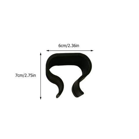 Outdoor Wicker Furniture Clips Set 10 Pcs Black Large And Small Rattan Sofa Fasteners For Patio Sectional Chairs Easy Install Clamps