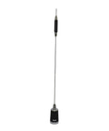 150-Watt Pretuned Dual-Band VHF UHF Amateur Radio Antenna With NMO Mounting, 37.5-Inch Stainless Steel Whip, Chrome Base