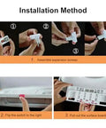 Installation method for Heckuva Durable Quick Release Toilet Seat With Thick Buffer Pads, showing step-by-step assembly process.