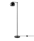 Molly Floor Lamp In Matte Black With Dope Modern Transitional Design Sleek Ambient Lighting Statement Piece for Living Rooms Contemporary