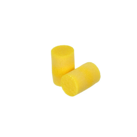 Classic Ear Plugs Pillow Paks Uncorded Polyvinyl Chloride Foam Yellow 200 Pairs For Quiet Workdays Moisture Resistant Soft Foam